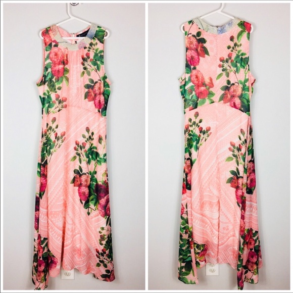 SOLD🌟🌟Anthropologie Pankaj Nidhi Butterfly Dress - Picture 4 of 6